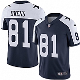 Nike Men & Women & Youth Cowboys 81 Terrell Owens Navy Throwback NFL Vapor Untouchable Limited Jersey,baseball caps,new era cap wholesale,wholesale hats